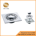 Chrome Plated Brass Bathroom Floor Drain Shower Drainer